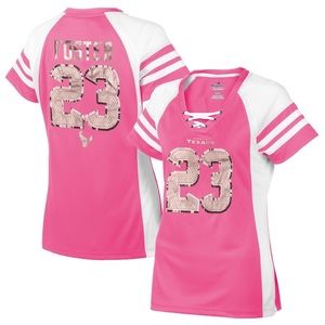 Women’s Houston Texans Arian Foster Majestic Pink